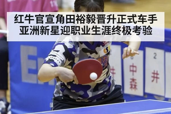 红牛官宣角田裕毅晋升正式车手 亚洲新星迎职业生涯终极考验